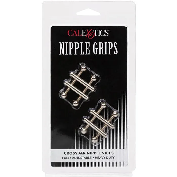 Cal Exotics Nipple Clitoral Toys Nipple Grips Crossbar Nipple Vices