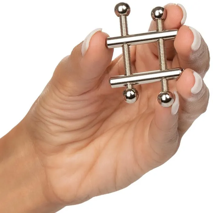 Cal Exotics Nipple Clitoral Toys Nipple Grips Crossbar Nipple Vices