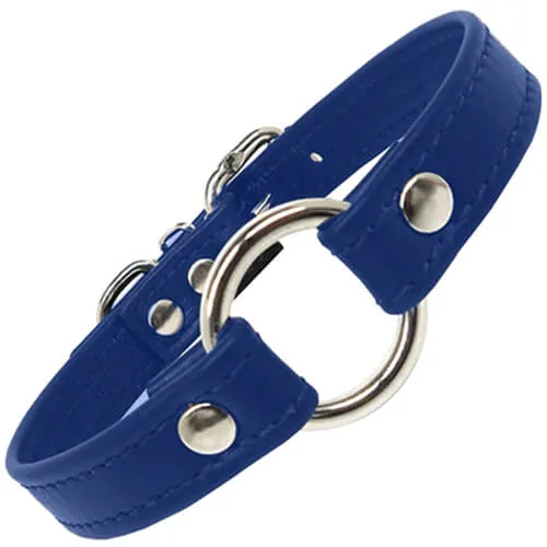 As You Like It OR Male Sex Toys Soft Garment Leather Collar with ORing