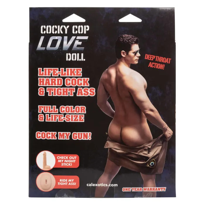 California Exotic Novelties Male Sex Toys Cocky Cop Love Doll