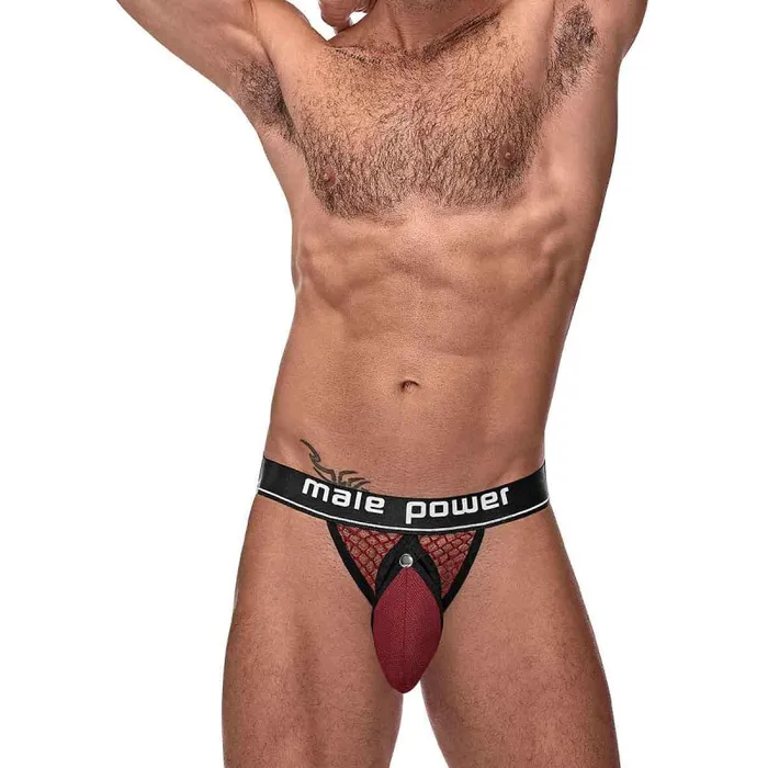Male Sex Toys Male Power Cock Pit Net Cock Ring Jock S M Burgundy Male Sex Toys Male Power Cock Pit Net Cock Ring Jock S M Burgundy