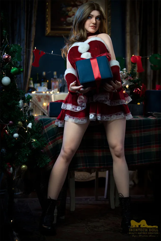 165cm5ft5 Gcup Tall Huge Tits Bubble Butt Silicone Sex Doll S27 Ivy Christmas Irontech Doll Male Sex Toys