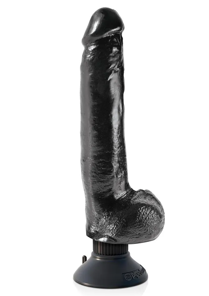 Female Sex Toys King Cock King Cock Vibrating Dildo with Balls Female Sex Toys King Cock King Cock Vibrating Dildo with Balls