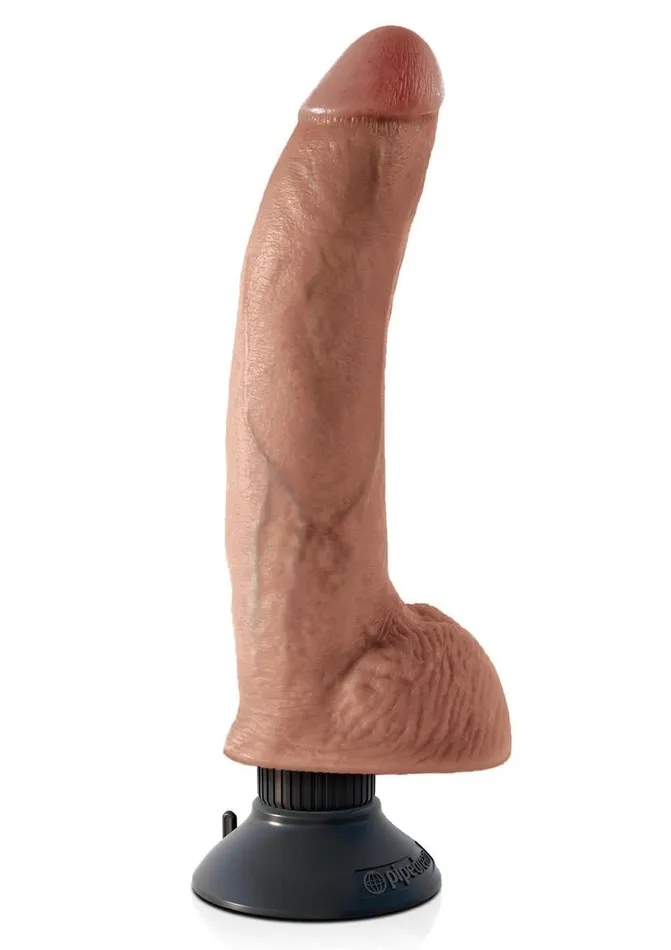 Female Sex Toys King Cock King Cock Vibrating Dildo with Balls Female Sex Toys King Cock King Cock Vibrating Dildo with Balls