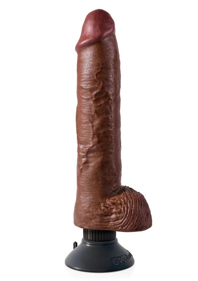 Female Sex Toys King Cock King Cock Vibrating Dildo with Balls Female Sex Toys King Cock King Cock Vibrating Dildo with Balls