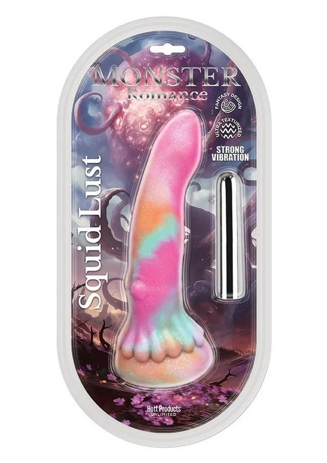 Female Sex Toys Monster Romance Squid Lust Rechargeable Silicone Dong Hott Products