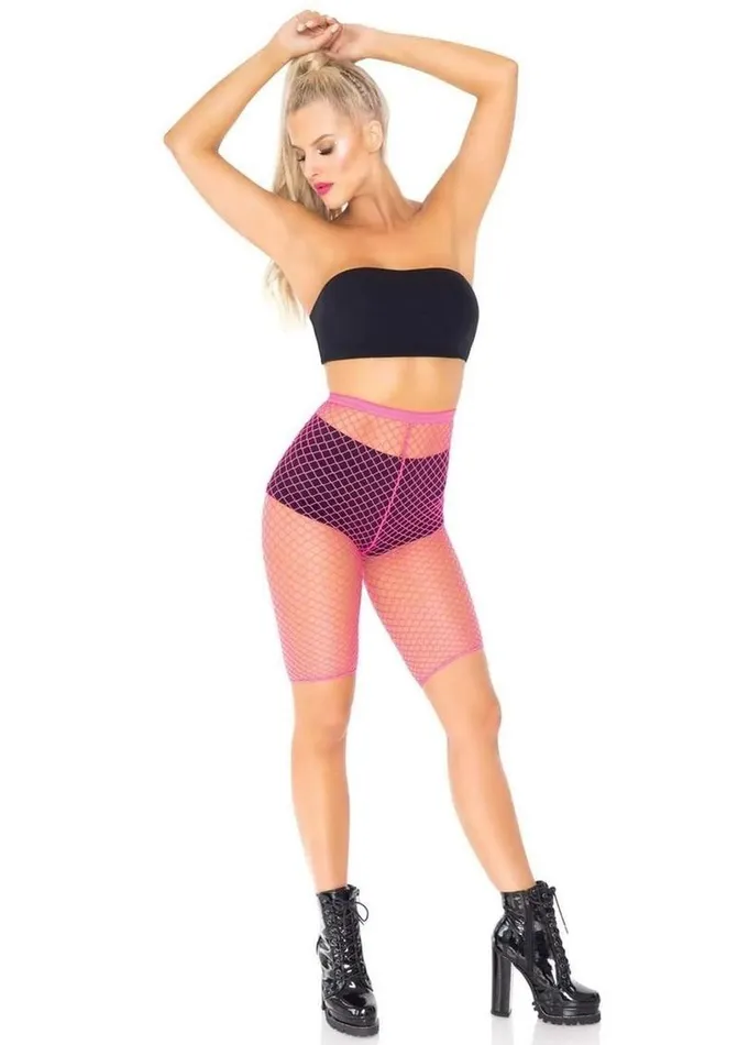 Leg Avenue Industrial Net Biker Shorts Leg Avenue Vibrators