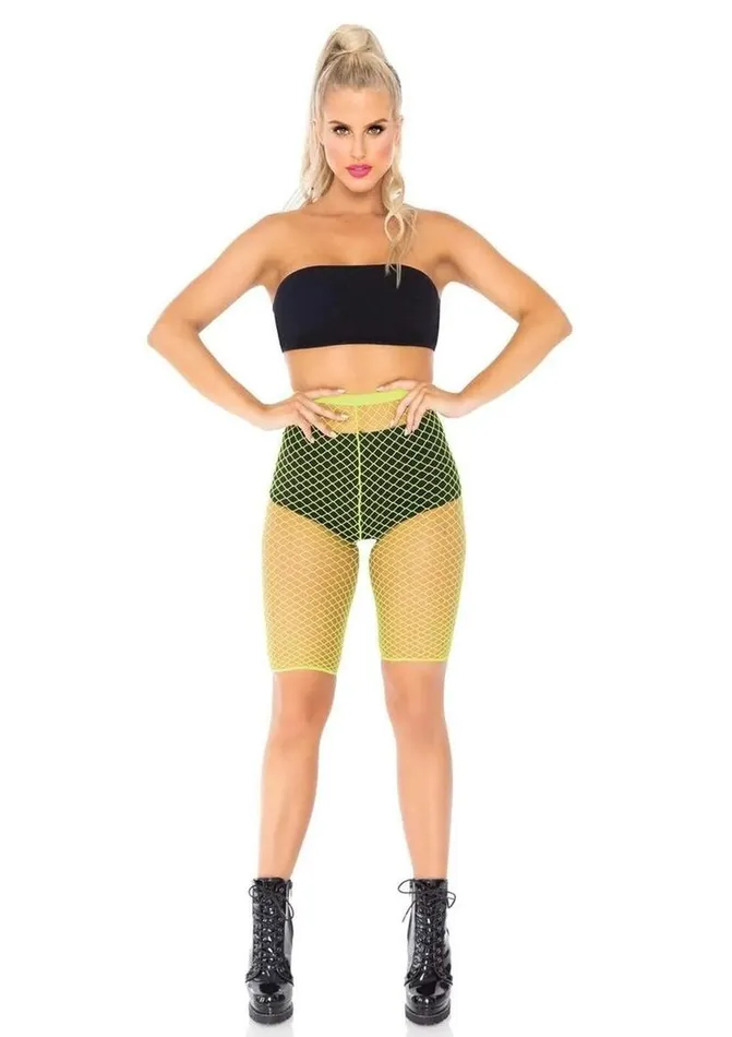 Leg Avenue Industrial Net Biker Shorts Leg Avenue Vibrators