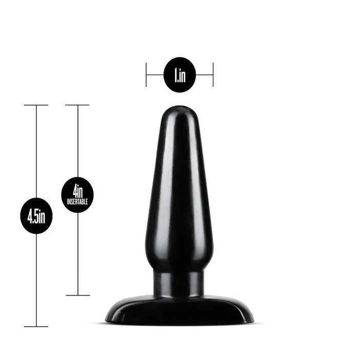 Blush Novelties Anal Anal Adventures Basic Plug Kit Black