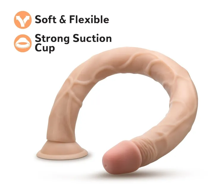 Dr Skin 19 Inch Dildo Beige Blush Dildos Dr Skin 19 Inch Dildo Beige Blush Dildos