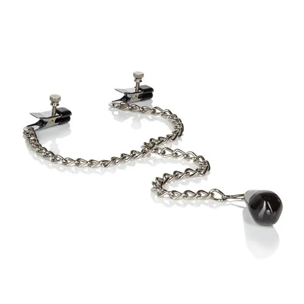 California Exotics Female Sex Toys Weighted Nipple Clamps