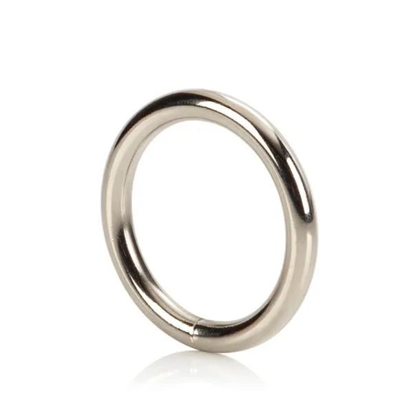 California Exotics Male Sex Toys Silver Cock Ring 3 Piece Set