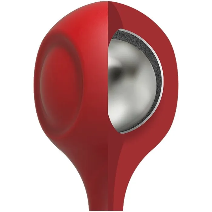 Anal Doc Johnson Doc Johnson Kink Weighted Silicone Anal Balls Red