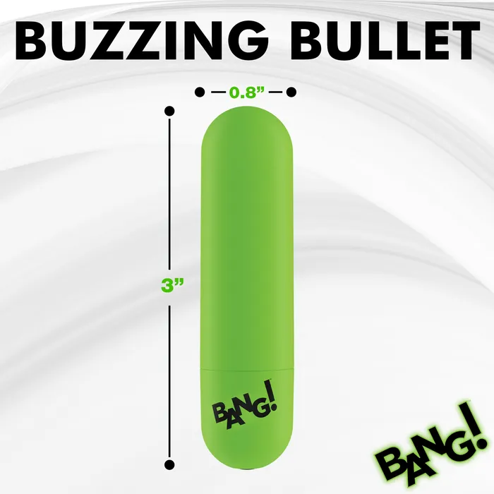 Female Sex Toys Bang GlowintheDark Silicone Bullet