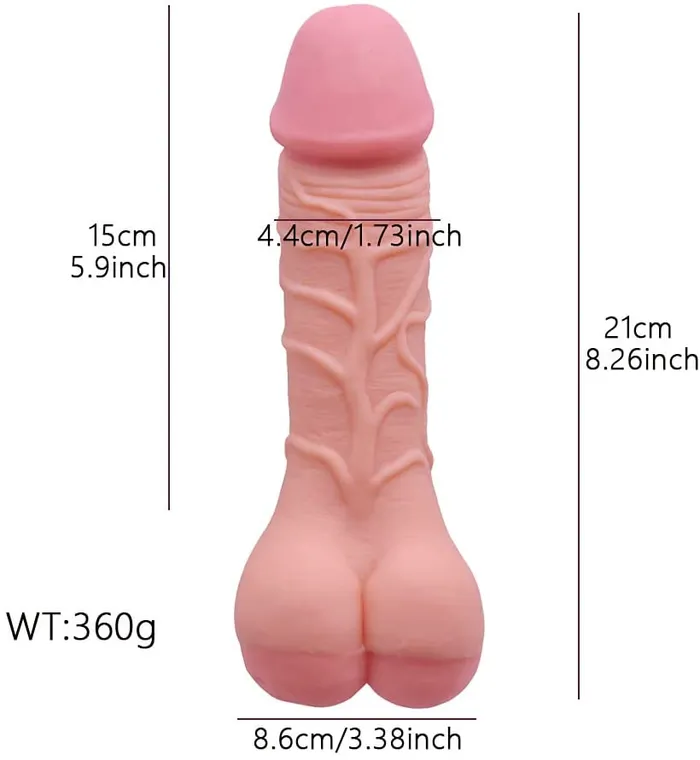 Lusty Age Female Sex Toys Double Function Hollow Penis Sleeve And Soft Realistic Dildo