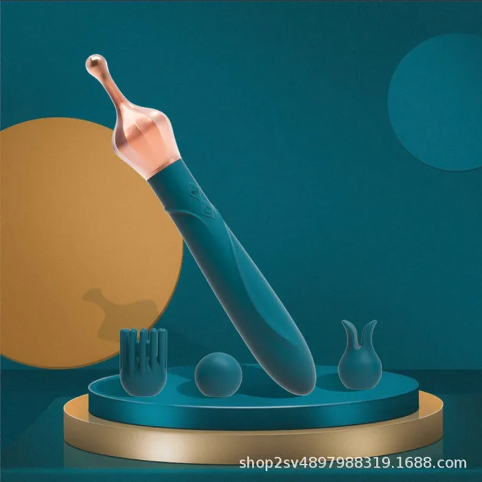 Domlust Double End G Spot Vibrator Clit Stimulator Vibrating Makeup Pen Nipple Anal Sex Toy Female Sex Toys