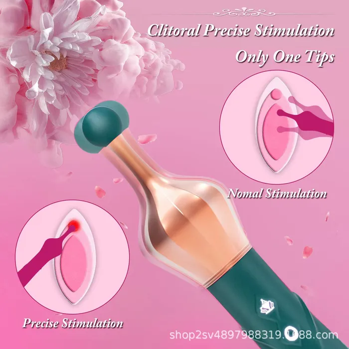 Domlust Double End G Spot Vibrator Clit Stimulator Vibrating Makeup Pen Nipple Anal Sex Toy Female Sex Toys