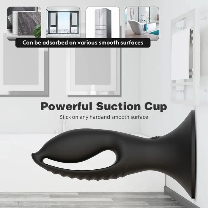 Hollow Motor Egg Anal Plug Suction Cup HandsFree Pleausre Domlust Domlust Male Sex Toys