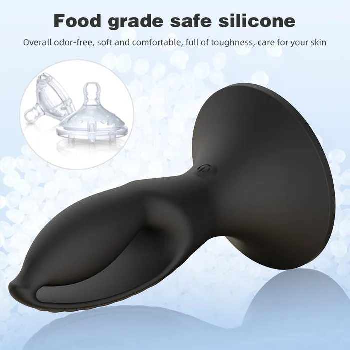 Hollow Motor Egg Anal Plug Suction Cup HandsFree Pleausre Domlust Domlust Male Sex Toys