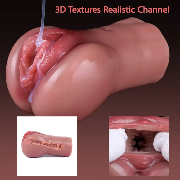 Male Sex Toys Domlust Fantasy Realistic Pocket Pussy Masturbation Cup Life Size Women Vaginal Sex Doll Male Sex Toy