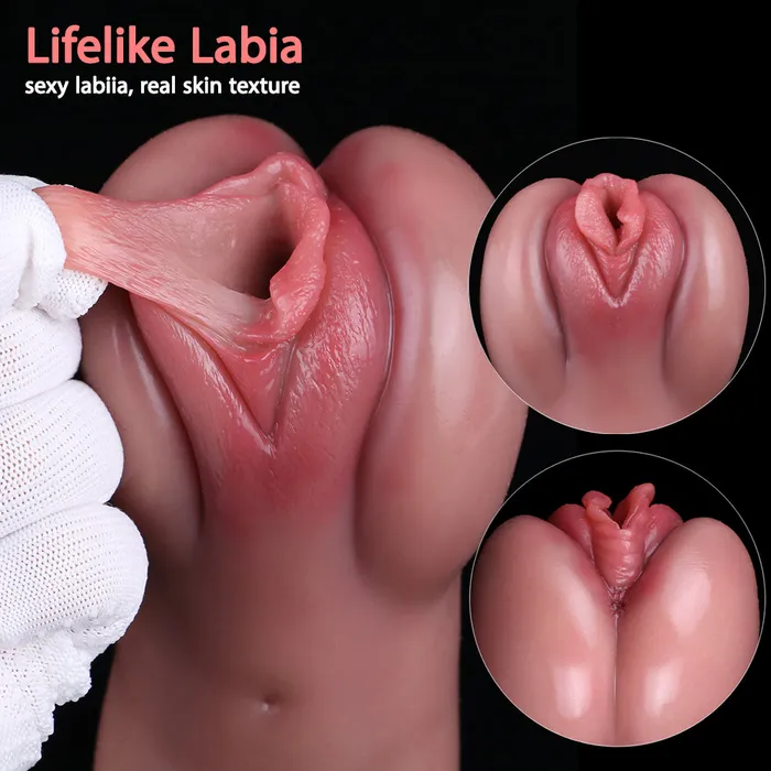 Male Sex Toys Domlust Fantasy Realistic Pocket Pussy Masturbation Cup Life Size Women Vaginal Sex Doll Male Sex Toy