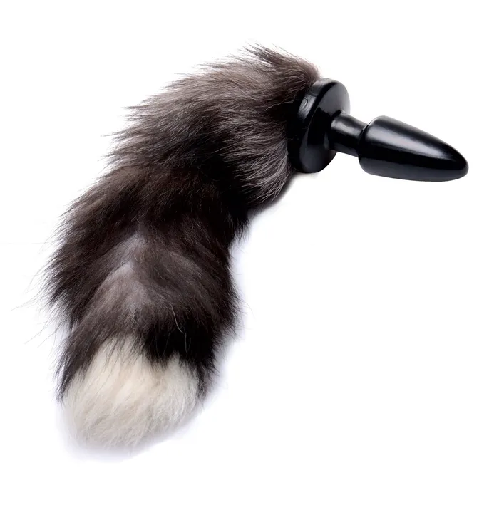 Male Sex Toys Grey Fox Tail Anal Plug XR Brands Tailz Male Sex Toys Grey Fox Tail Anal Plug XR Brands Tailz