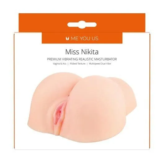 Male Sex Toys Me You Us Miss Nikita Premium Vibrating Realistic Masturbator
