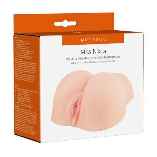 Male Sex Toys Me You Us Miss Nikita Premium Vibrating Realistic Masturbator