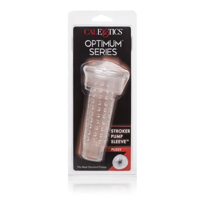 Optimum Series Stroker Pump Sleeve Pussy CalExotics Male Sex Toys