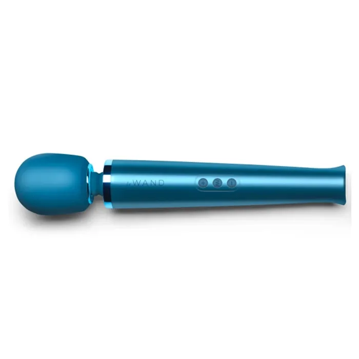 Vibrators LE Wand Rechargeable Vibrating Massager Pacific Blue