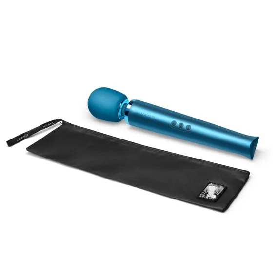 Vibrators LE Wand Rechargeable Vibrating Massager Pacific Blue